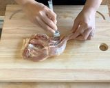 クリスマス！チキンのオレンジソース作り方2写真