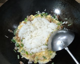 桜海老と青のりの炒飯作り方7写真