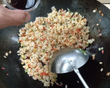 桜海老と青のりの炒飯作り方11写真