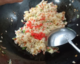 桜海老と青のりの炒飯作り方10写真