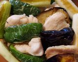 鳥むね肉とナスの甘酢焼き浸し作り方7写真