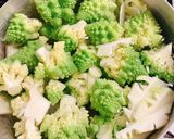 ロマネスコとベーコンのクリームパスタ作り方7写真