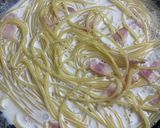 ロマネスコとベーコンのクリームパスタ作り方15写真