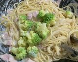 ロマネスコとベーコンのクリームパスタ作り方17写真