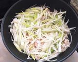 簡単ヘルシー☆鶏ムネ肉&豆腐入り無限ネギ作り方7写真