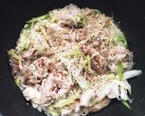 簡単ヘルシー☆鶏ムネ肉&豆腐入り無限ネギ作り方8写真