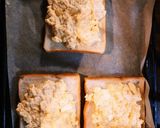 カリフラワーで卵マヨこんがり焼きトースト作り方2写真