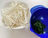 ヘルシー！えのきのパスタソース和え作り方1写真