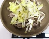 豚肉と白菜の生姜炒め作り方2写真