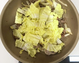 豚肉と白菜の生姜炒め作り方3写真