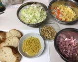 余り食材と野菜ジュースで☆リボリータ作り方1写真