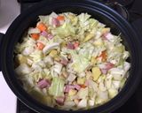 余り食材と野菜ジュースで☆リボリータ作り方3写真