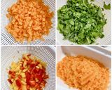 フライパンでたっぷり野菜キーマカレー♪作り方1写真