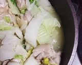 ☆鶏肉と白菜だけの鍋☆作り方4写真