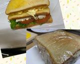 サラダチキンと卵のトーストサンド作り方8写真