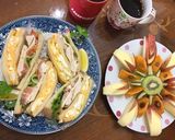 サラダチキンと卵のトーストサンド作り方11写真