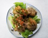 きざみ玉ねぎだし仕立てで野菜ドレッシング作り方3写真