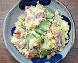 スイートポテトサラダ作り方4写真