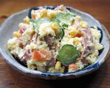 スイートポテトサラダ作り方5写真