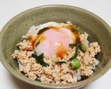 簡単＊さっぱりゆず香る鶏そぼろ丼作り方4写真
