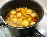 姜葱醤を使って旨旨♪鶏モモ肉と里芋の煮物作り方6写真
