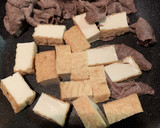 牛肉と厚揚げのすき焼き風煮作り方3写真
