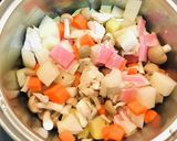 ほうれん草の具沢山ホワイトシチュー作り方2写真