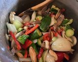 牛肉とキュウリの炒め旨煮作り方5写真