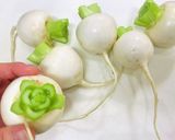 ほっこりカブの煮物可愛いカブとろみスープ作り方2写真