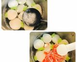 ほっこりカブの煮物可愛いカブとろみスープ作り方5写真