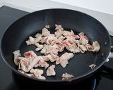お手軽♫『小松菜と卵と豚肉の醤油炒め』作り方4写真