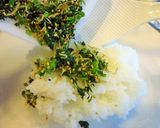 セリとじゃこの菜飯（他の野草でも）作り方3写真