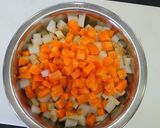 野菜の皮まで入れた春巻き作り方1写真