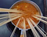 野菜の皮まで使ったトマトスープパスタ作り方3写真