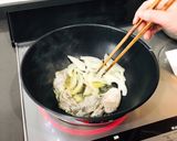 時短＊簡単＊牡蠣のあっさりミルクパスタ作り方3写真