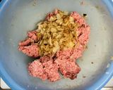 キノコデミグラスソースのハンバーグ作り方4写真