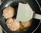 キノコデミグラスソースのハンバーグ作り方9写真