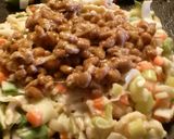 納豆のお好み焼き作り方2写真