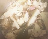 カリフラワーとブロッコリーのクリチパスタ作り方6写真