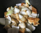 簡単❣️鶏肉の唐揚げのオーロラソース和え作り方4写真