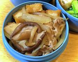 麺つゆで、豚の生姜やき！　タロの弁当65作り方1写真