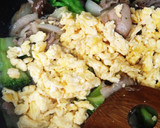★簡単美味♡豚バラ・卵・野菜の中華風炒め作り方7写真
