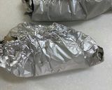 鮭を使った朴葉焼き風アルミホイル焼き作り方3写真