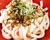 市販パスタソースで簡単！たらこ温玉うどん作り方4写真