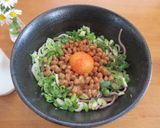 納豆たまご蕎麦作り方5写真
