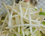 リカちゃん♡唐揚げ粉で白菜もやし野菜炒め作り方3写真