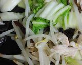 リカちゃん♡唐揚げ粉で白菜もやし野菜炒め作り方12写真