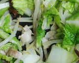 リカちゃん♡唐揚げ粉で白菜もやし野菜炒め作り方14写真
