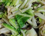 リカちゃん♡唐揚げ粉で白菜もやし野菜炒め作り方17写真