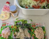 ベビーリーフとトマトのサラダ作り方3写真